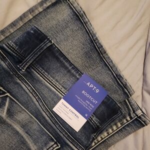 Apt. 9 Bootcut Jeans in Dark Blue